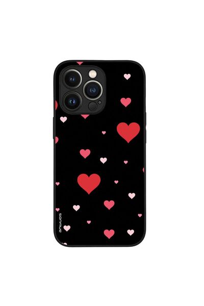 Sonique Θήκη Heart Series για Apple iPhone 13 Pro Μαύρο