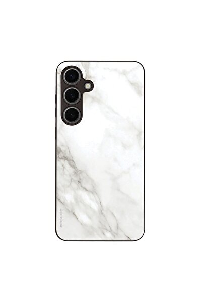 Sonique Θήκη Marble Series για Samsung Galaxy S24 Plus Λευκό