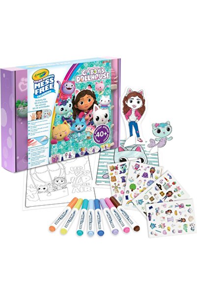 Crayola مجموعة هدايا كولور ووندر، غابي دول هاوس نو ستينز