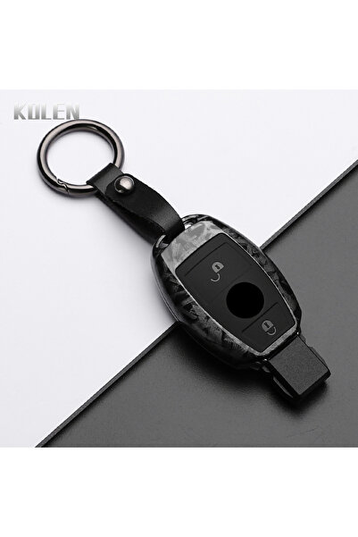 Choice5 A2 F-Carbon Set 1 ABS Carbon Fiber Style Car Key Case Cover For Merce...
