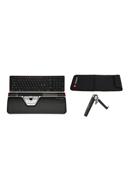 CONTOUR Design RollerMouse Red Plus WL Travel Kit