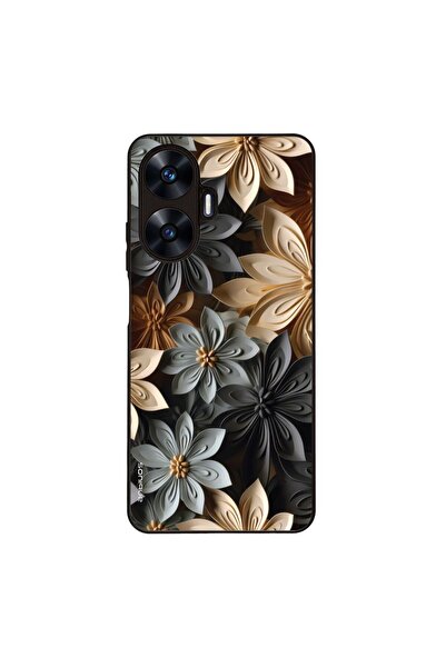 Sonique Θήκη 3D Flower Series για Realme C55 Γκρι