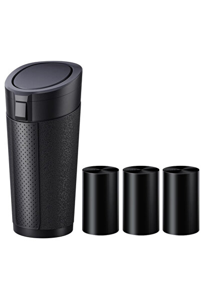Choice1 C set Car Trash Can (with Lid) Auto Dust Organizer with Garbage Bags ...