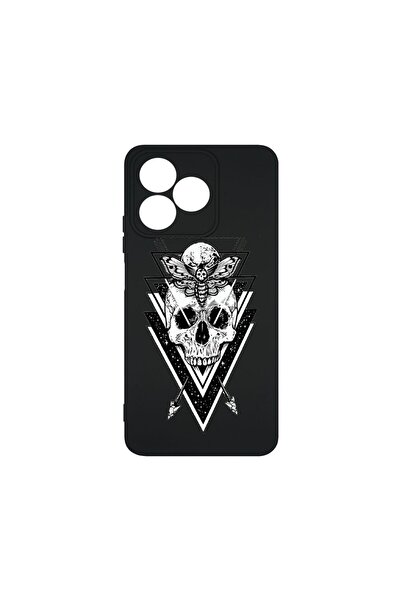 bestcase ¬Æ Husa Premium Silicon, Compatibila Cu Xiaomi Redmi 13, Skull, SLIM...