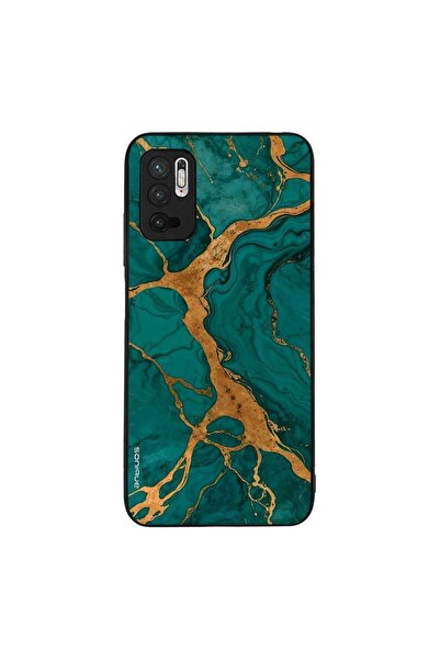 Sonique Θήκη Marble Series για Xiaomi Redmi Note 10 5G / Poco M3 Pro 5G Πράσινο