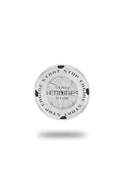 Choice silver 1Pc Car Moto Engine Start Stop Button Cover Blade-type Rotatabl...