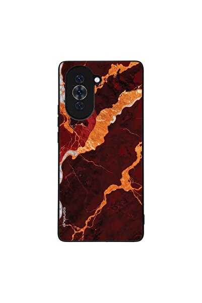 Sonique Θήκη Marble Series για Huawei Nova 10 Κόκκινο