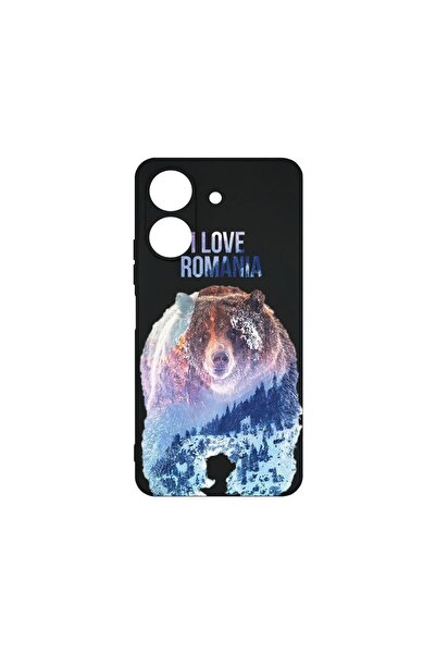 bestcase Λεπτή Θήκη Σιλικόνης 0.8MM, Συμβατή με Xiaomi Redmi 13C, Αγαπώ τη Ρο...