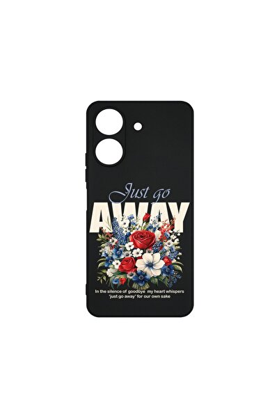 bestcase ¬Æ Husa Slim Silicon pentru Xiaomi Redmi 13C 4G, Just Go Away, 17361...