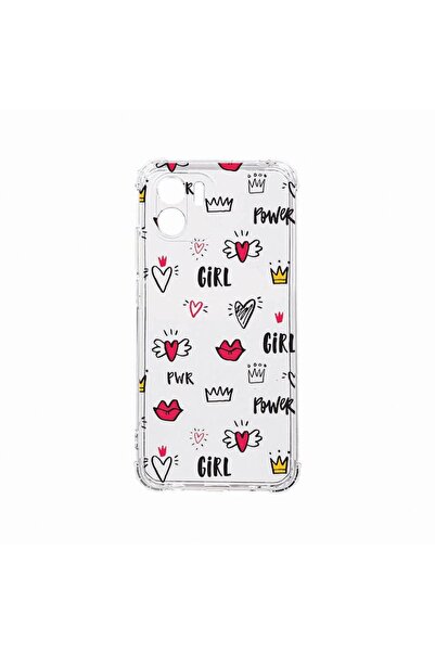 bestcase Противоударен калъф, Съвместим с Xiaomi Redmi A1, Girl Power, Устойч...