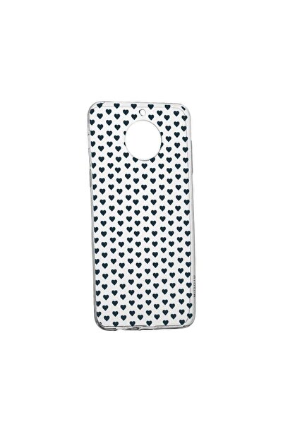 bestcase Силиконов калъф, съвместим с Xiaomi Redmi Note 9 Pro 5G, Малки сърца...