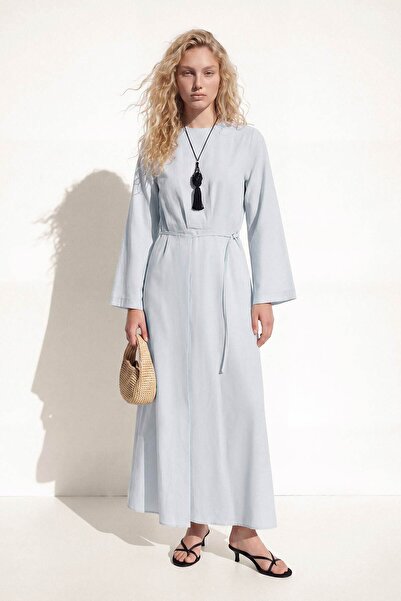 Hooopstore Anvelop Closure Ice Blue Dress