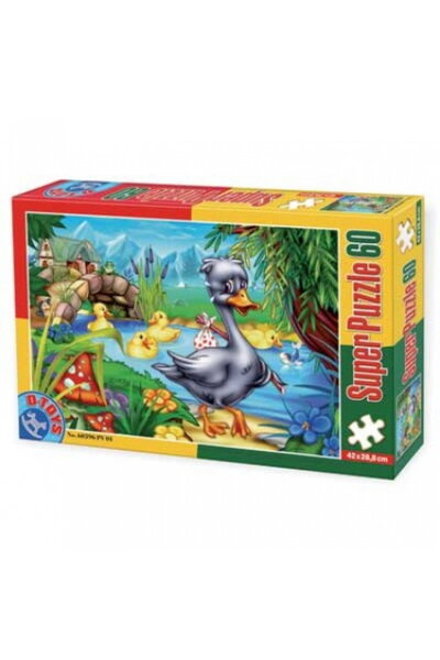 D-Toys Super Puzzle Ratusca cea Urata 60 Piese #60396