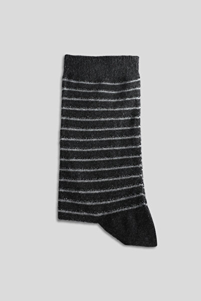 Lufian Anna Women's Socks Anthracite
