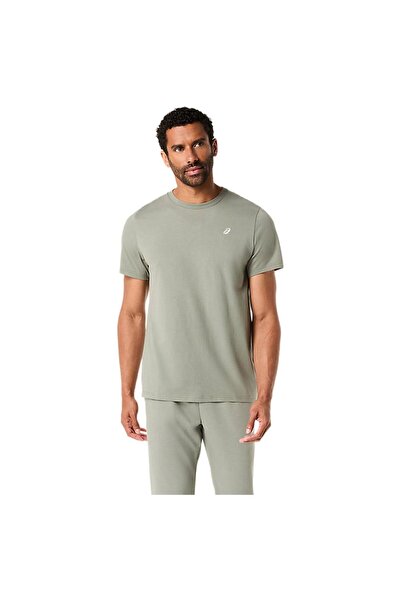 Asics Mens Short-Sleeve Spiral Embroidery T-Shirt M