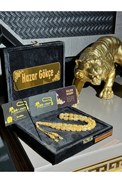 Tesbih-i Hazır Tesbihçilik Kişiye Özel Harf Tasarımlı Çift Sertifikalı Orijin...