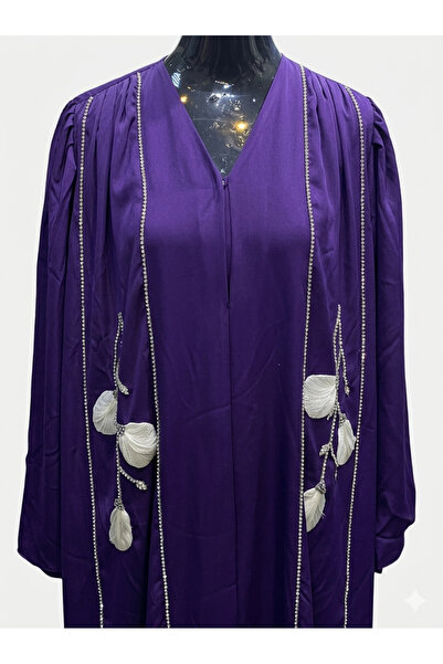 Bab almadina collection Women's Luxury Embellished Evening Abaya Kaftan with ...