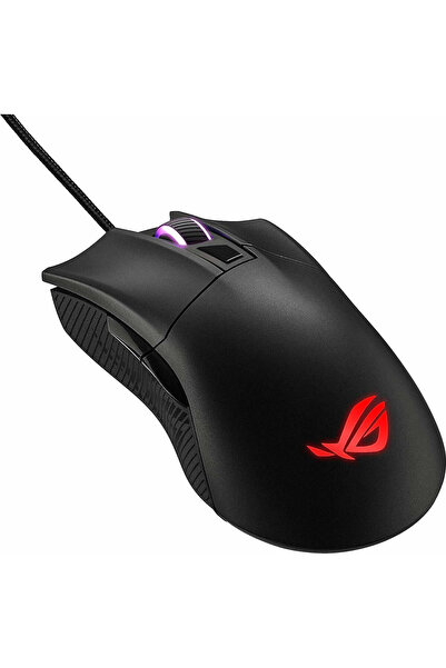 ASUS ROG Gladius II Core RGB Ποντίκι Gaming 6200 DPI Μαύρο