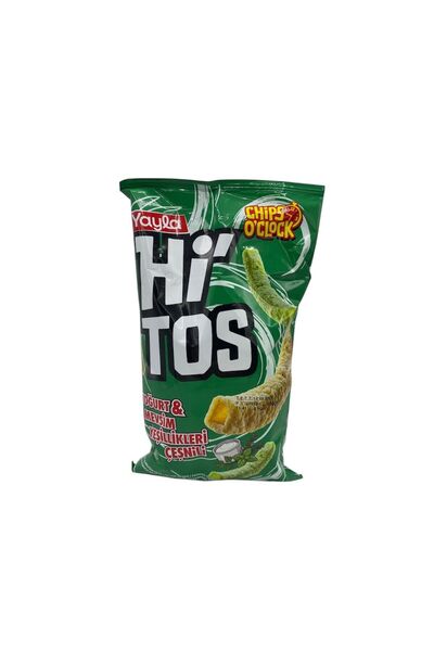 Hitos Yoğurt Mevsim Yeşillikleri Çeşnili Patates Çerezi 100 G.