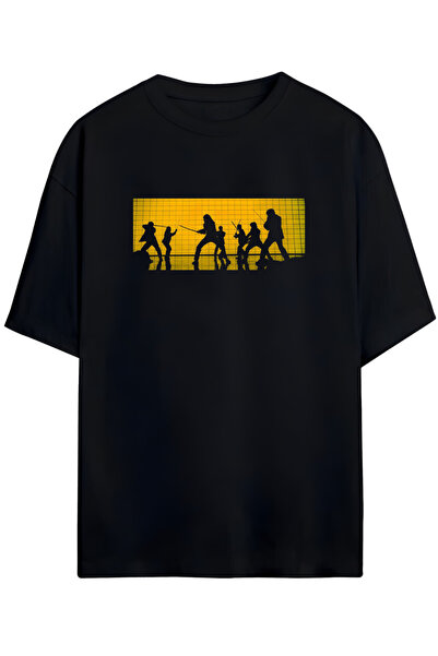 Grafftee Clothing Tricou unisex din bumbac premium cu imprimeu Kill Bill Tara...