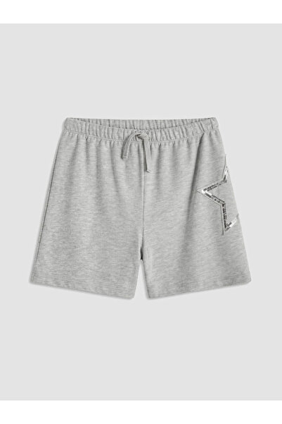 LC Waikiki Timeless Clothing & Timeless Choices Sequin Embroidered Girls' Shorts