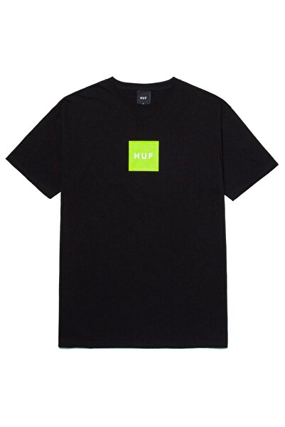 HUF Bărbați& # x27;s Tricou cu mânecă scurtă Essentials cu logo tip cutie S