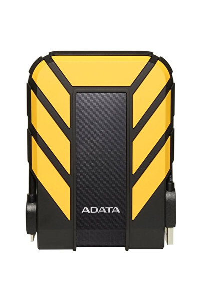 Adata External Hard Drive HD710 Pro, 2TB, USB 3.2, yellow