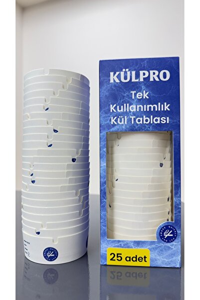 gurmecikolad Tek kullanımlık kül tablası 25 adet