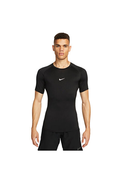 Nike Bărbați& # x27;s Pro Dri-FIT Bluză de fitness mulată cu mânecă scurtă XL