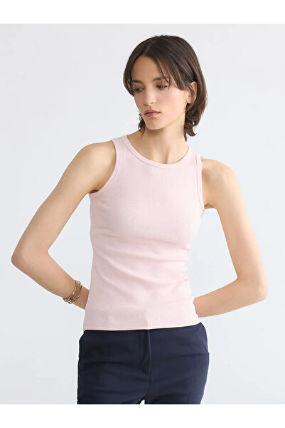 LC Waikiki Pink Crew Neck Women's Tank Top