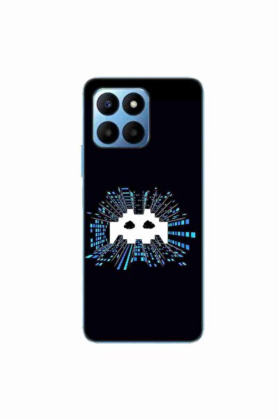 OEM Husa compatibila cu Honor X8 5G Silicon Gel Tpu Model Sky Invaders