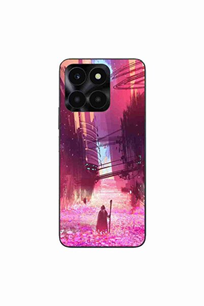 OEM Husa compatibila cu Honor X6a Silicon Gel Tpu Model Fantasy Wizard
