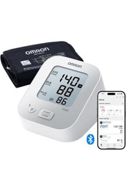 Omron Digital Blood Pressure Monitor X2 Connect Bluetooth Universal Cuff 22-4...
