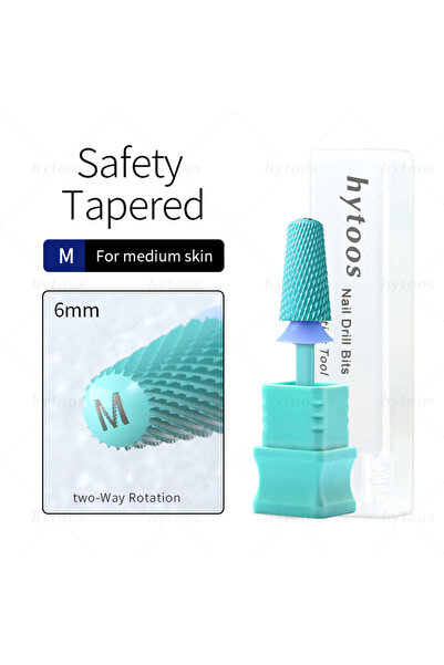Choice M(GREEN) HYTOOS Safety Carbide Nail Drill Bits Green Coating Dome Tape...