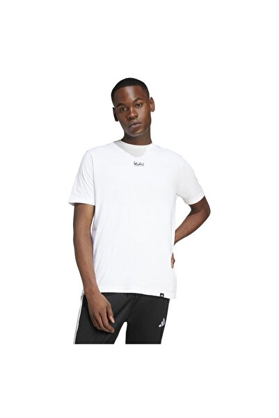adidas Bărbați& # x27;s Tricou grafic cu mânecă scurtă, stil lounge, cu natur...