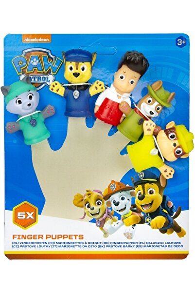 JPT Set de păpuși de degete Paw Patrol 5 bucăți 16x20cm