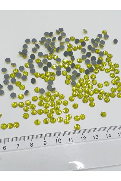 CRYSTALSHOP Hotfix Iron-On Stone Ss20 Citrine Yellow (100 Gram - 1440 Pieces)