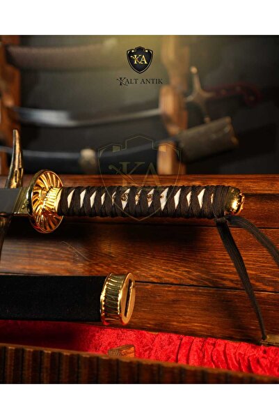 KALT kılıç dekoratif amaçlıdır Katana kılıcı 100 CM set içeriği (kılıç-kılıf-...