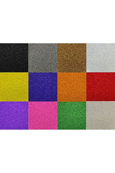 Bi hızlı 11/0 Kum Boncuk Set (12 Renk) 20'şer gram Toplam 240 gram
