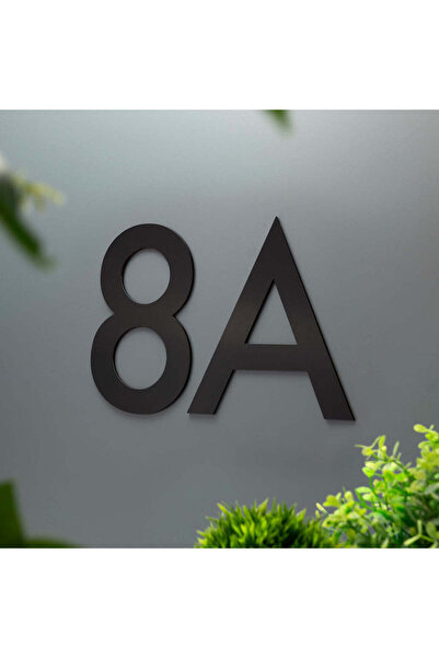Atelier Creativ Modern House and Address Numbers Matte or Glossy Finish, Mult...