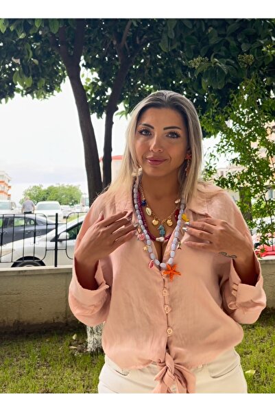 gozdeasutayaccessory Deniz temalı charmlı kolye