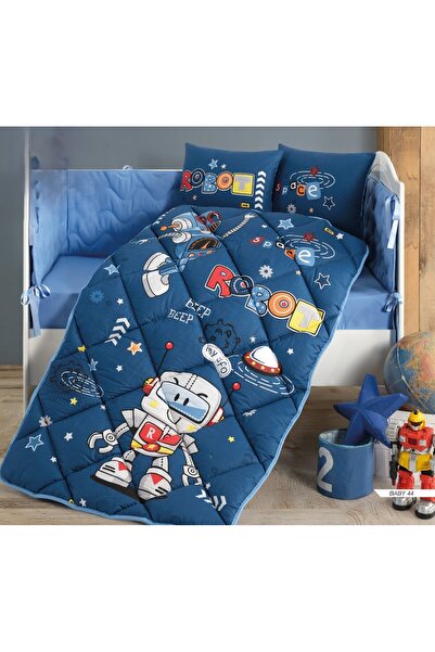 Red Rose Turkish Baby Bed Barrier Sheet Cotton 100. Piece 7 Summer to Give Yo...