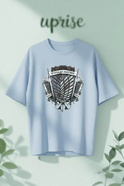 Vordevia Attack on Titan Scouting Legion Wings of Freedom Printed Cotton Over...