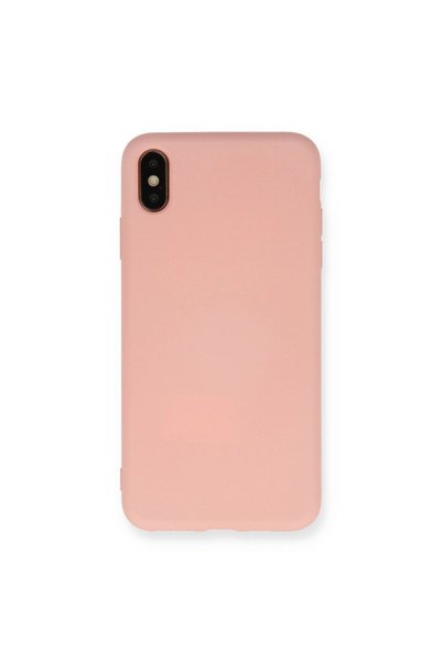 OEM Apple iPhone XS Max Case Nano Velvet Silicone - Powder