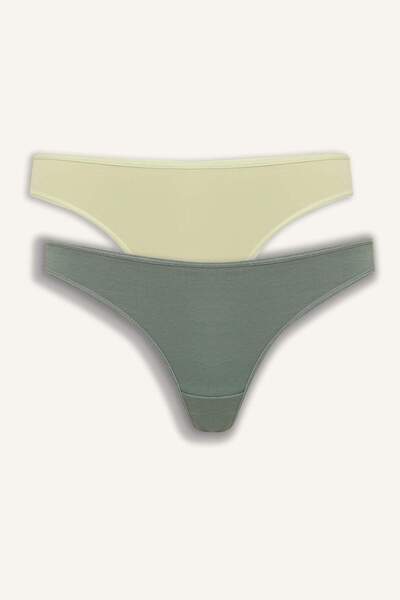 DeFacto Lace Detailed 2-Piece Brazilian Panties Set H0926Ax26Sm