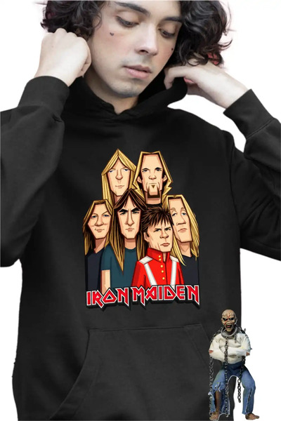 OEM Hanorac Copii Baieti Iron Maiden Cartoon Heavy Metal