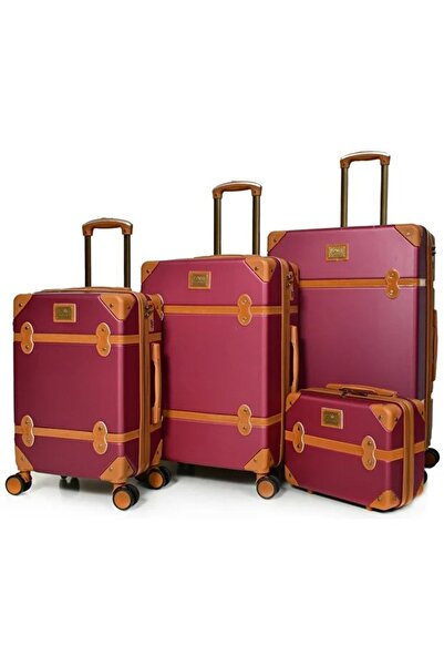 VINTRA Vintage Design Classic Luggage Sets (4 Pcs) with Gifts
