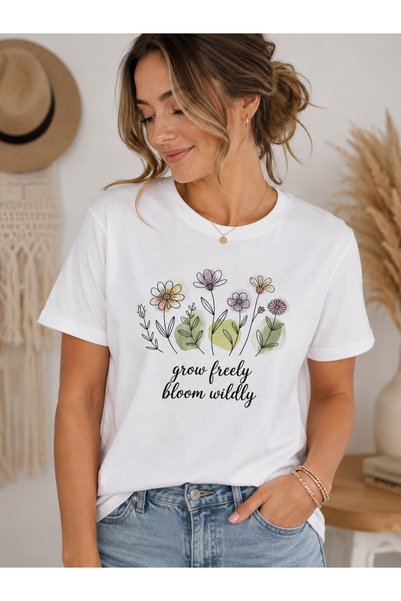 By Selen Suyolcu Unisex Design Printed T-Shirt Short Sleeve Cotton Casual t S...