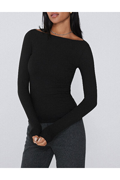 Evendi Blouse, Black