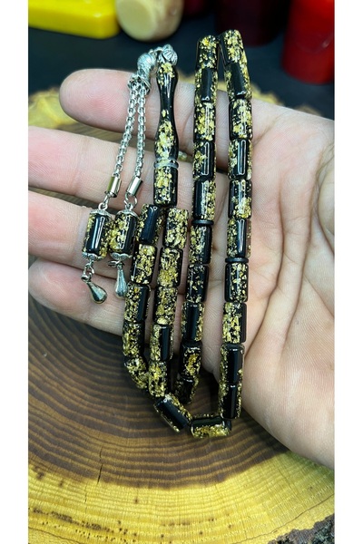GOLDEN ROSARY (altın parçacıklı) TESBİH